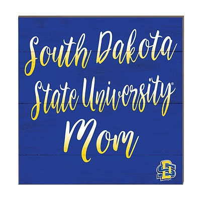 South Dakota State Jackrabbits 10'' x 10'' Mom Plaque