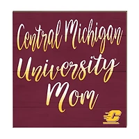 Central Michigan Chippewas 10'' x 10'' Mom Plaque