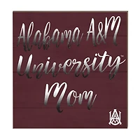 Alabama A&M Bulldogs 10'' x 10'' Mom Plaque