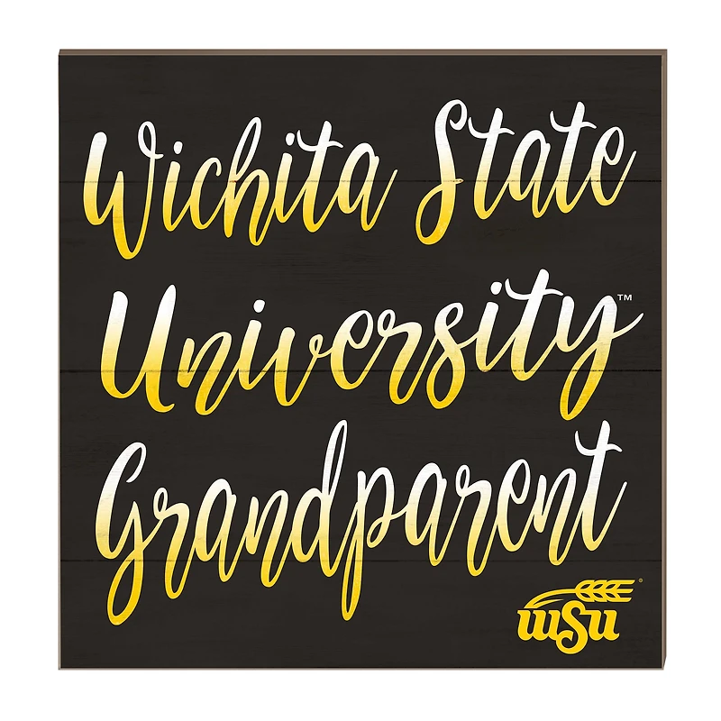 Wichita State Shockers 10'' x 10'' Grandparent Plaque