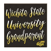 Wichita State Shockers 10'' x 10'' Grandparent Plaque