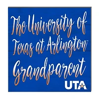 UT Arlington Mavericks 10'' x 10'' Grandparent Plaque
