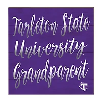 Tarleton State Texans 10'' x 10'' Grandparent Plaque