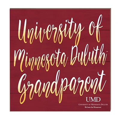 Minnesota Duluth Bulldogs 10'' x 10'' Grandparent Plaque