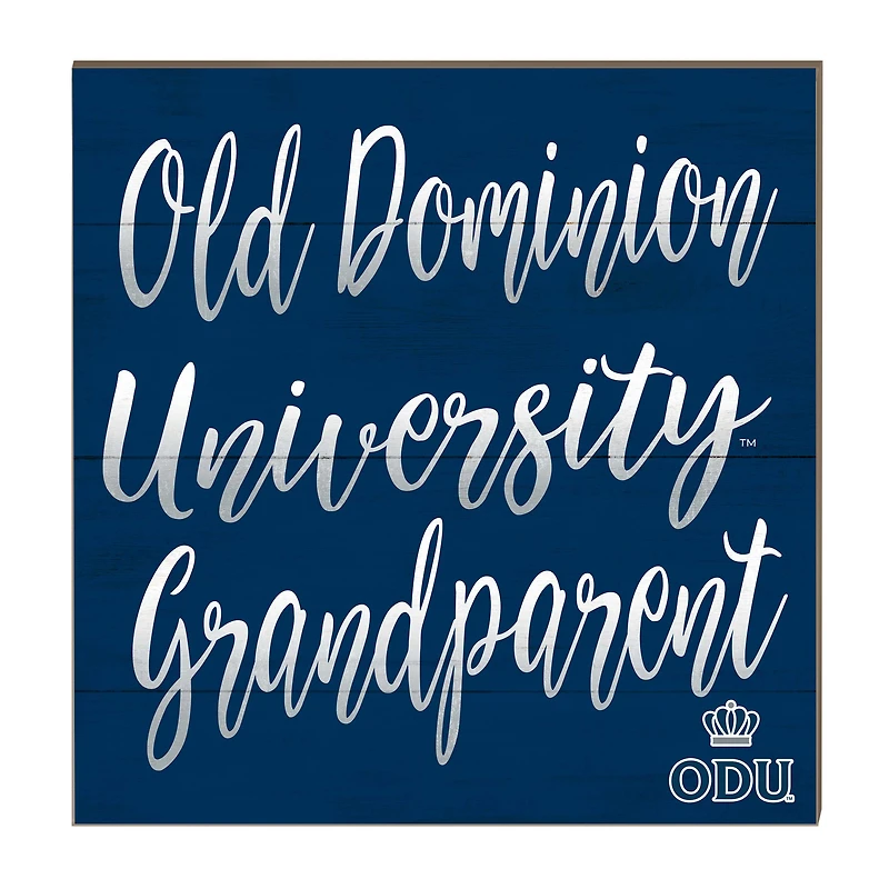 Old Dominion Monarchs 10'' x 10'' Grandparent Plaque