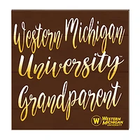 Western Michigan Broncos 10'' x 10'' Grandparent Plaque