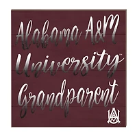 Alabama A&M Bulldogs 10'' x 10'' Grandparent Plaque