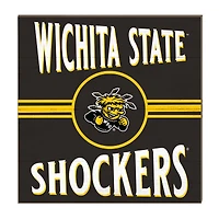 Wichita State Shockers 10'' x 10'' Retro Team Sign