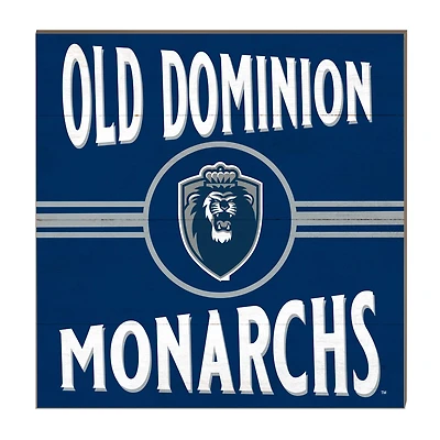 Old Dominion Monarchs 10'' x 10'' Retro Team Sign