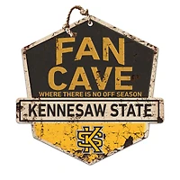 Kennesaw State Owls 20'' x 20'' Fan Cave Badge Sign