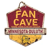 Minnesota Duluth Bulldogs 20'' x 20'' Fan Cave Badge Sign