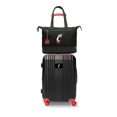 MOJO Cincinnati Bearcats Premium Laptop Tote Bag and Luggage Set