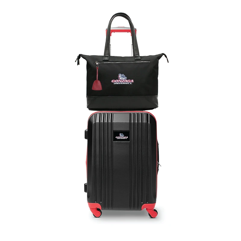 MOJO Gonzaga Bulldogs Premium Laptop Tote Bag and Luggage Set