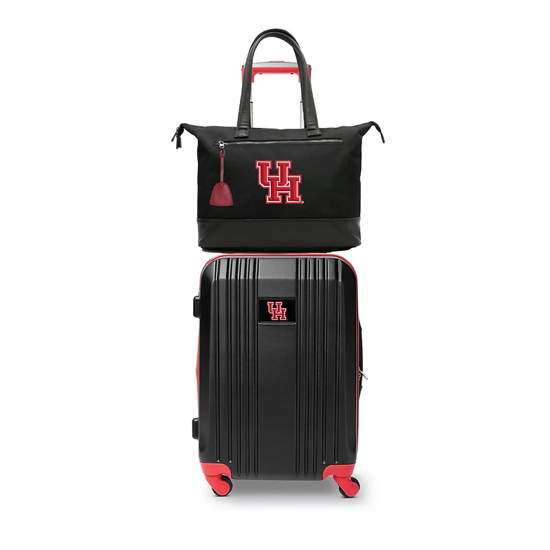 MOJO Houston Cougars Premium Laptop Tote Bag and Luggage Set