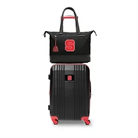MOJO NC State Wolfpack Premium Laptop Tote Bag and Luggage Set