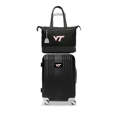 MOJO Virginia Tech Hokies Premium Laptop Tote Bag and Luggage Set