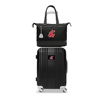 MOJO Washington State Cougars Premium Laptop Tote Bag and Luggage Set