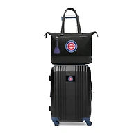 MOJO Chicago Cubs Premium Laptop Tote Bag and Luggage Set