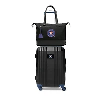 MOJO Houston Astros Premium Laptop Tote Bag and Luggage Set