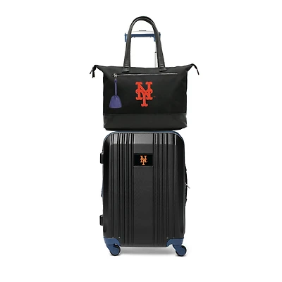MOJO New York Mets Premium Laptop Tote Bag and Luggage Set