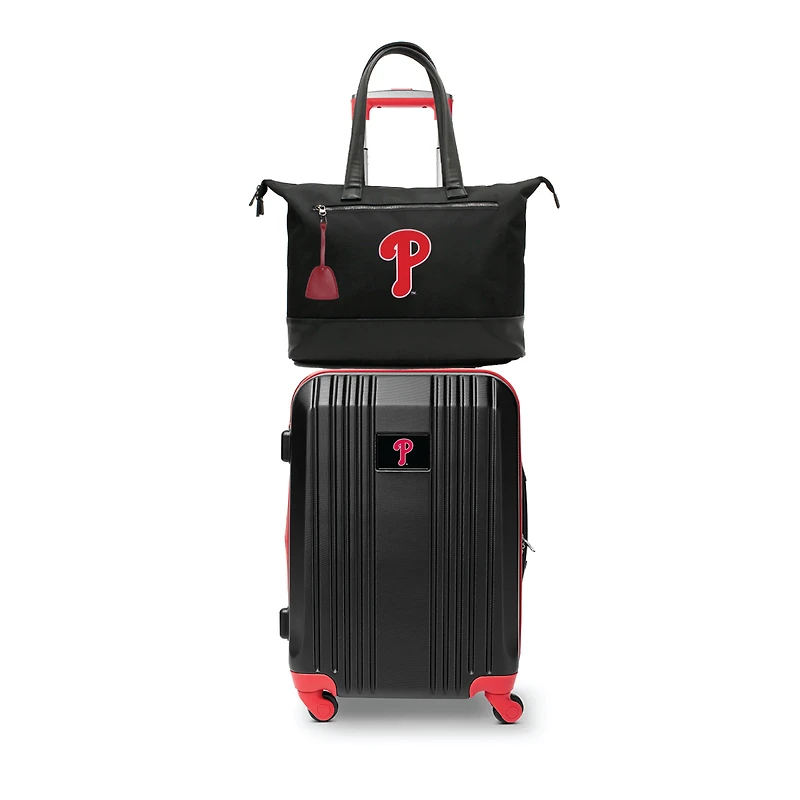 MOJO Philadelphia Phillies Premium Laptop Tote Bag and Luggage Set