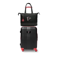MOJO Atlanta Falcons Premium Laptop Tote Bag and Luggage Set