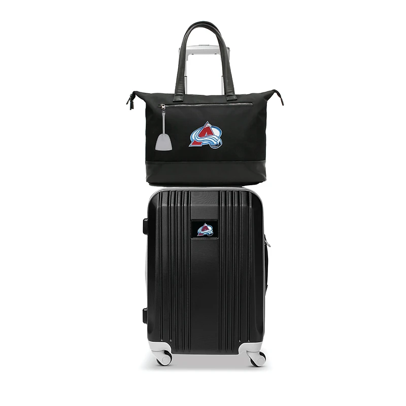 MOJO Colorado Avalanche Premium Laptop Tote Bag and Luggage Set