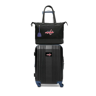 MOJO Washington Capitals Premium Laptop Tote Bag and Luggage Set