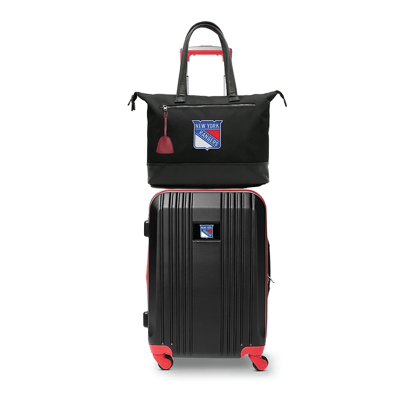 MOJO New York Rangers Premium Laptop Tote Bag and Luggage Set
