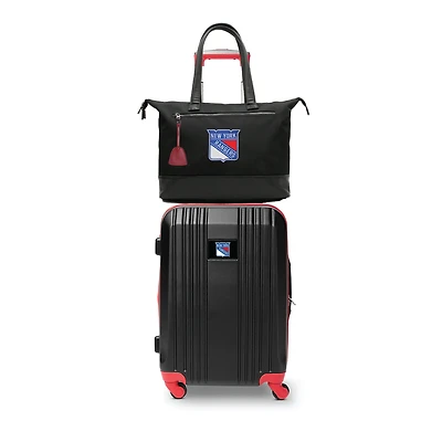 MOJO New York Rangers Premium Laptop Tote Bag and Luggage Set
