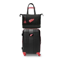 MOJO Detroit Red Wings Premium Laptop Tote Bag and Luggage Set