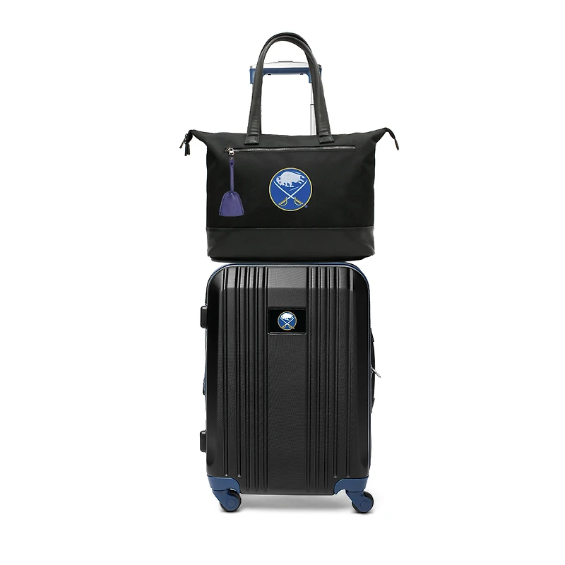 MOJO Buffalo Sabres Premium Laptop Tote Bag and Luggage Set