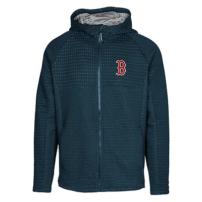 Men's Levelwear Navy Boston Red Sox Durham Full-Zip Hoodie