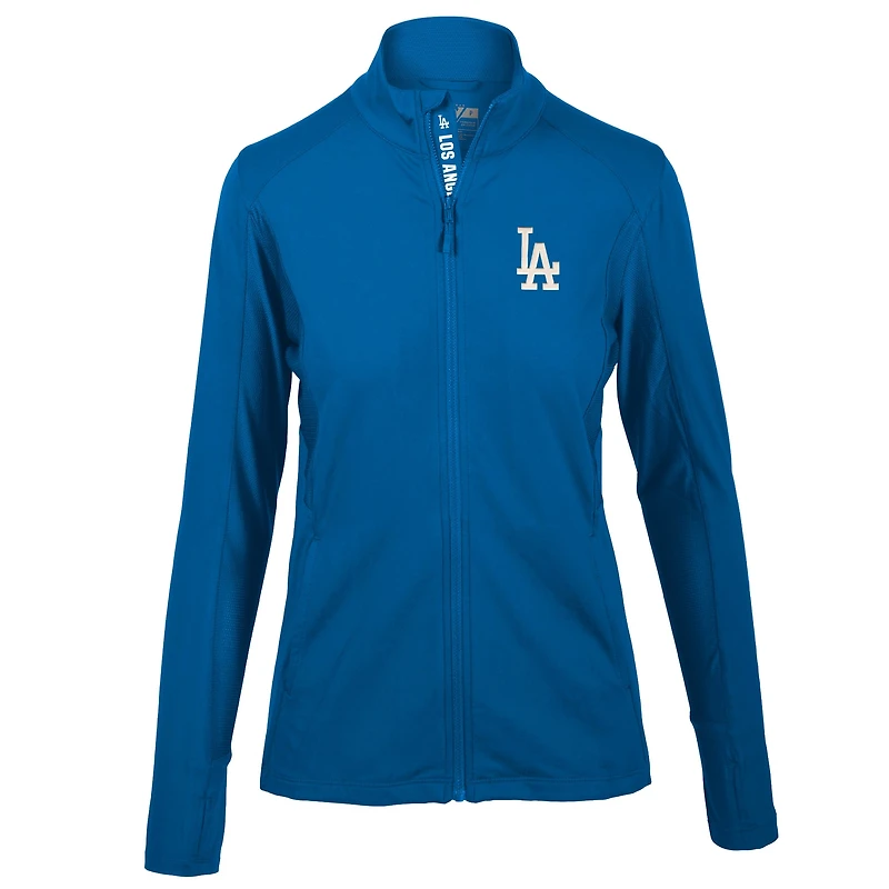 Women's Levelwear Royal Los Angeles Dodgers Alyssa Full-Zip Jacket