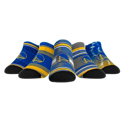 Rock Em Socks Golden State Warriors Unisex Super Fan 5-Pack Low-Cut Socks