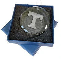 Tennessee Volunteers 3.25'' Laser Engraved Glass Ornament