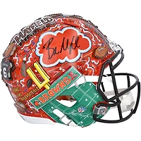 Baker Mayfield Cleveland Browns Autographed Helmet - Hand Painted by Artist Charles Fazzino