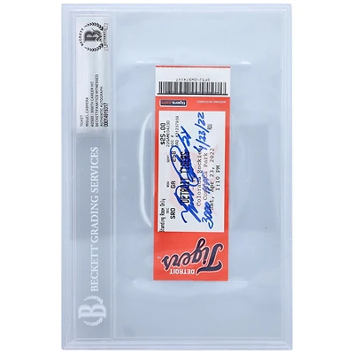 Miguel Cabrera Detroit Tigers Autographed Ticket with "3000 Hit 4/23/22" Inscription - Beckett/Fanatics Witnessed