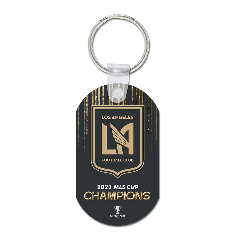 WinCraft LAFC 2022 MLS Cup Champions Metal Key Ring