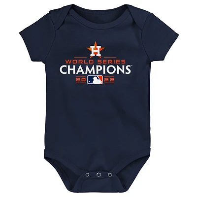 Infant Fanatics Navy Houston Astros 2022 World Series Champions Bodysuit