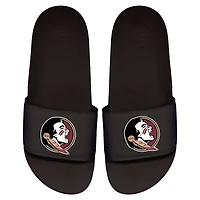 Men's ISlide Black Florida State Seminoles Primary Logo Motto Slide Sandals
