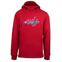 Men's Levelwear Red Washington Capitals Shift Fleece Pullover Hoodie
