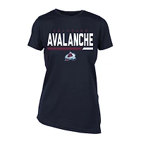 Women's Levelwear Navy Colorado Avalanche Verve Birch T-Shirt