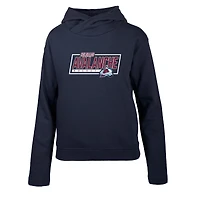 Women's Levelwear Navy Colorado Avalanche Verve Evian Pullover Hoodie