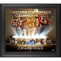 LAFC Framed 15" x 17" 2022 MLS Cup Western Conference Champions Collage