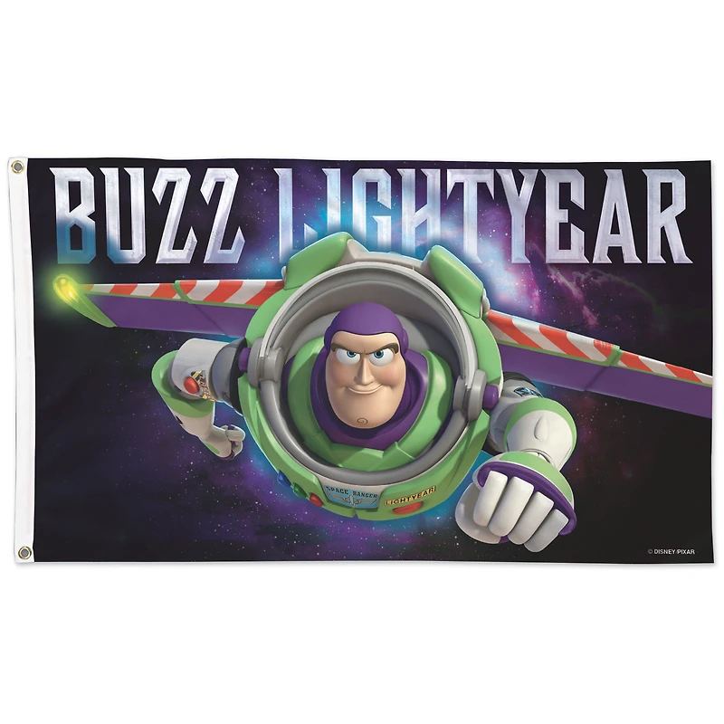 WinCraft Toy Story Buzz Lightyear 3' x 5' Single-Sided Deluxe Flag