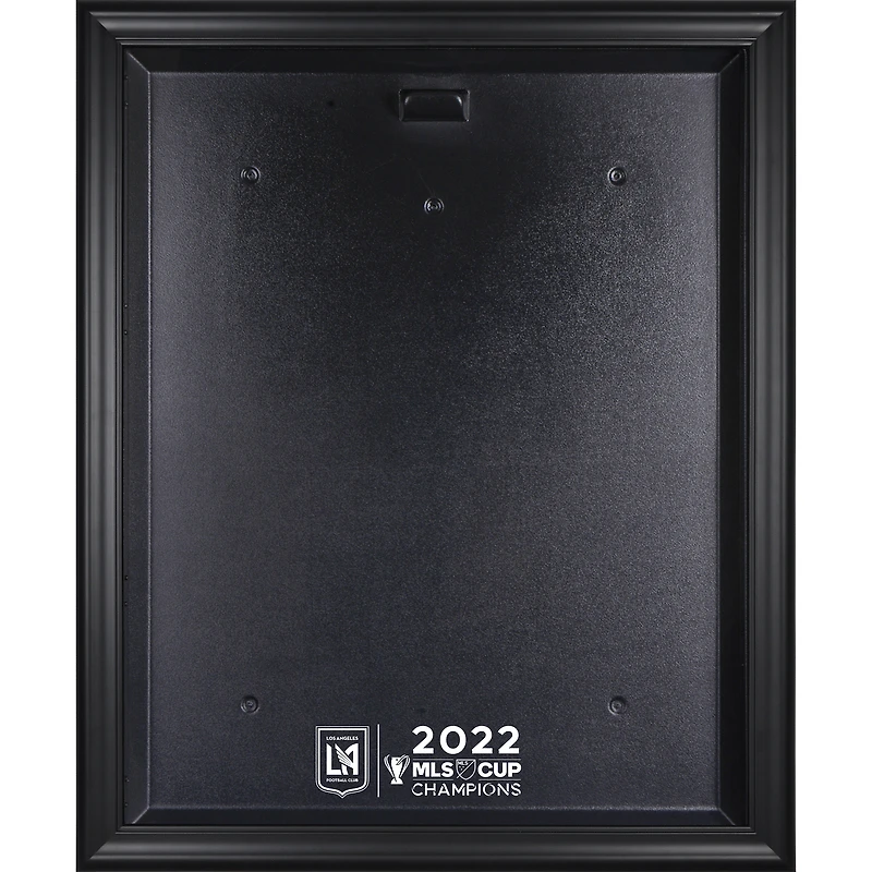 LAFC Framed 2022 MLS Cup Champions Team Logo Jersey Display Case
