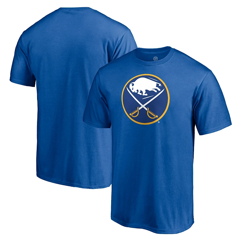 Men's Royal Buffalo Sabres Primary Logo T-Shirt