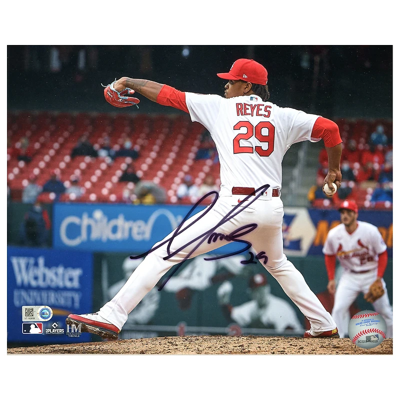 Alex Reyes St. Louis Cardinals Autographed 8" x 10" Photograph