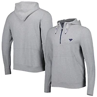 Men's B. Draddy Heather Gray Fanatics Corporate The Proctor Quarter-Zip Hoodie